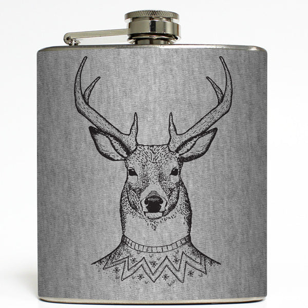 Christmas Flasks - Stocking Stuffer Dirty Santa Gifts - Liquid Courage  Flasks