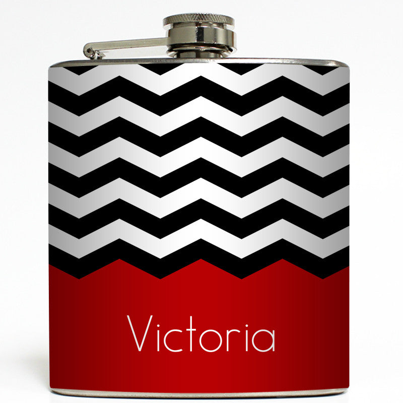 Chevronica - Personalized Chevron Flask