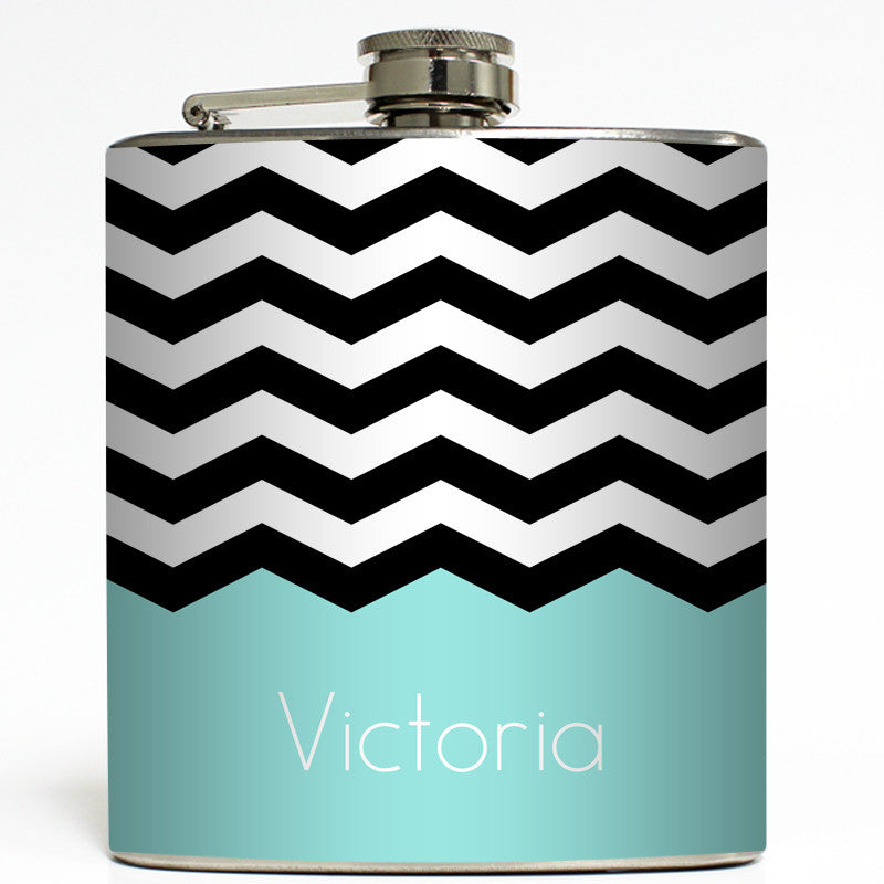 Chevronica - Personalized Chevron Flask