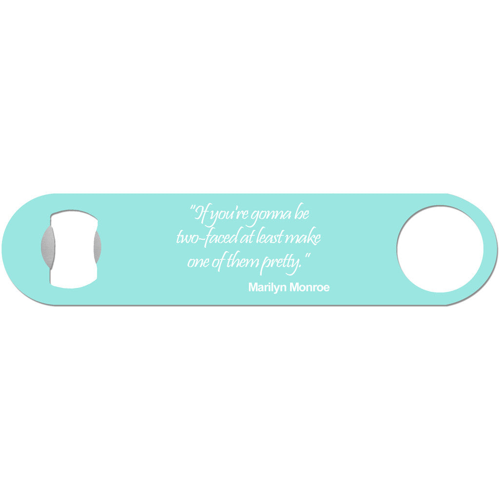 Two Faced - Marilyn Monroe Bottle Opener