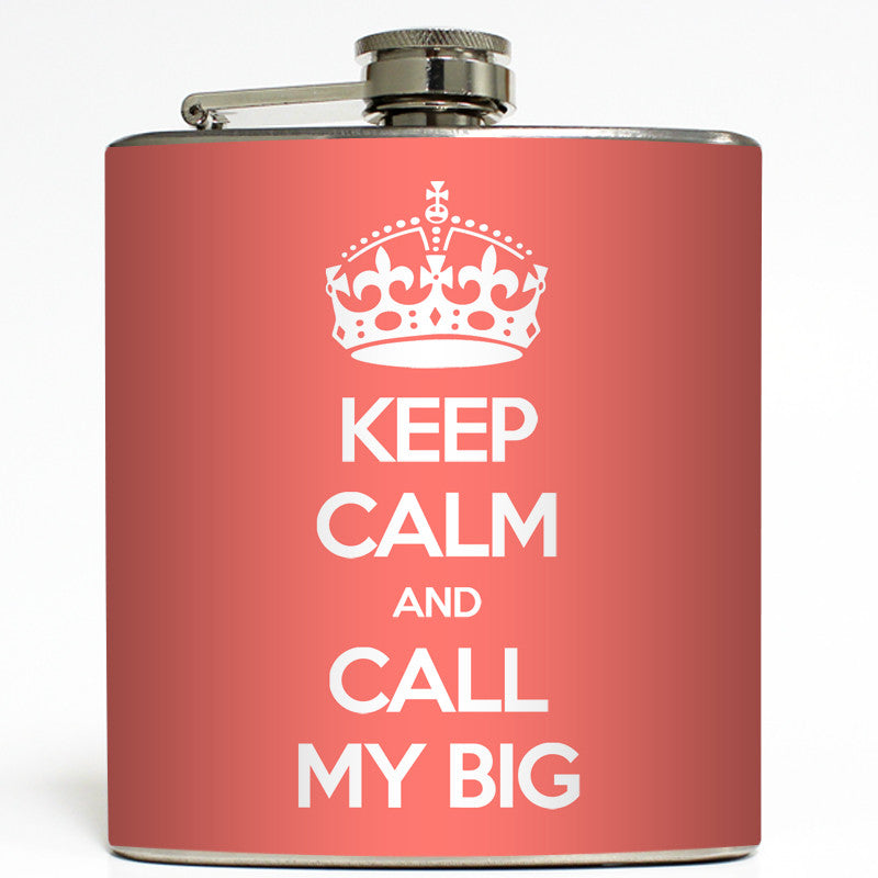 Call My Big - Sorority Flask