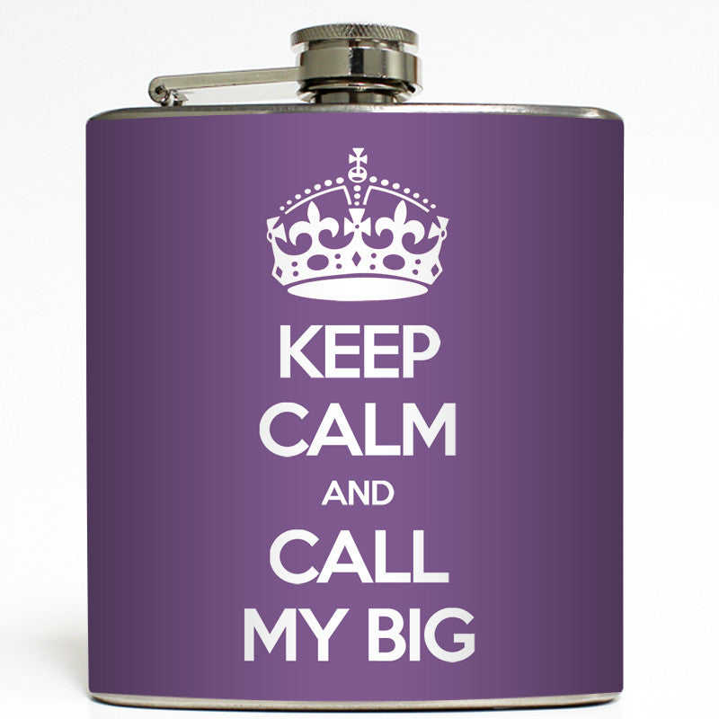 Call My Big - Sorority Flask