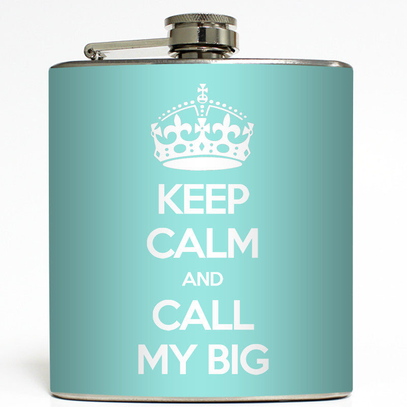 Call My Big - Sorority Flask