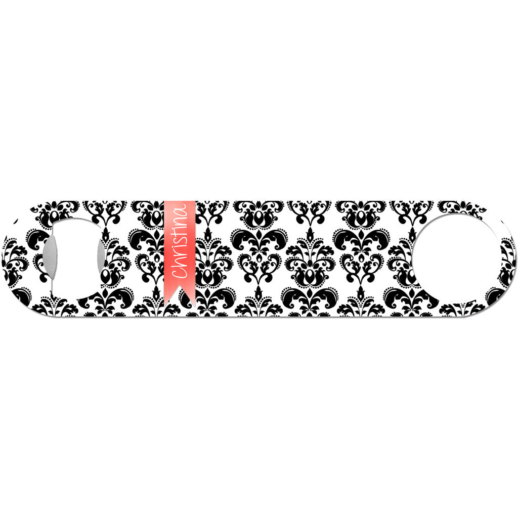 Personalized Damask - Monogram Bottle Opener