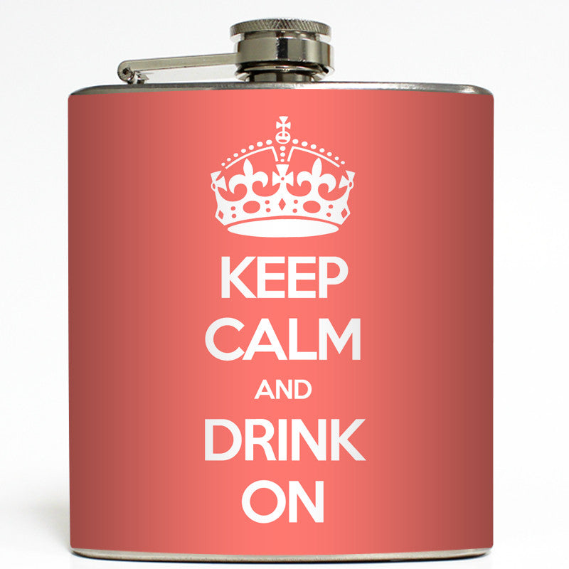 Keep Calm - Funny Flask