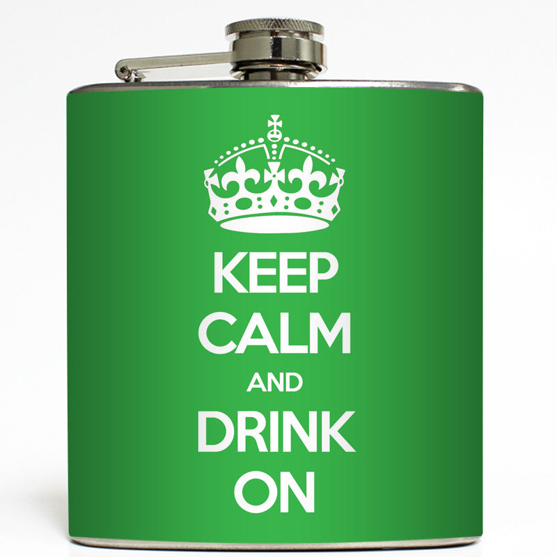 Keep Calm - Funny Flask