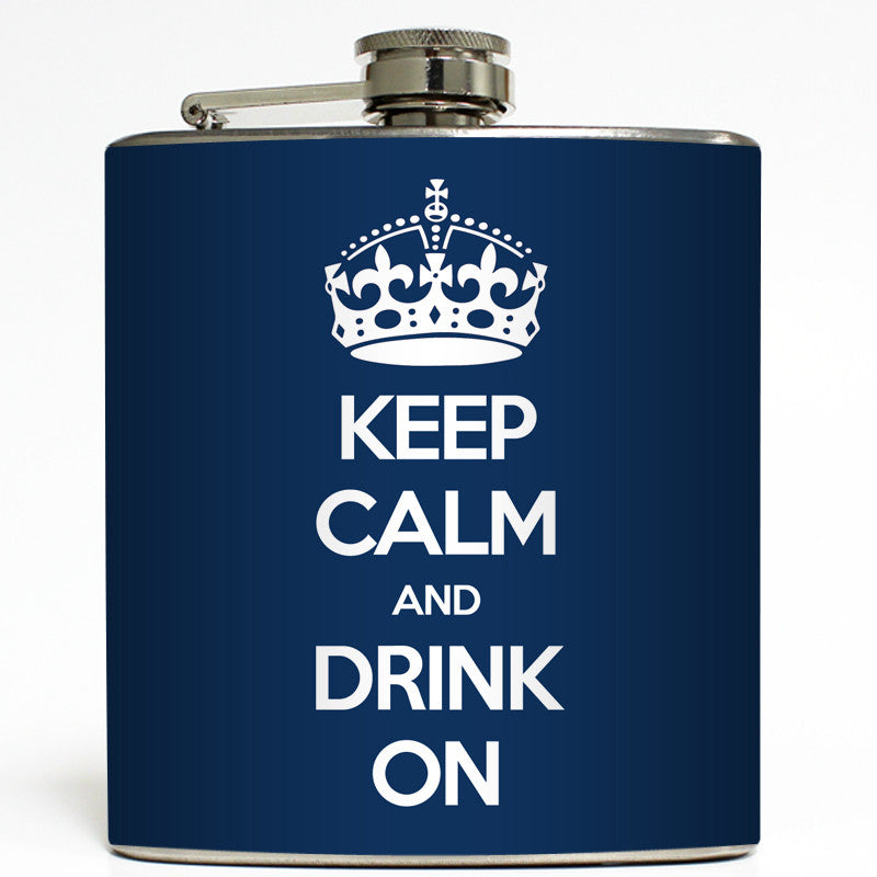 Keep Calm - Funny Flask