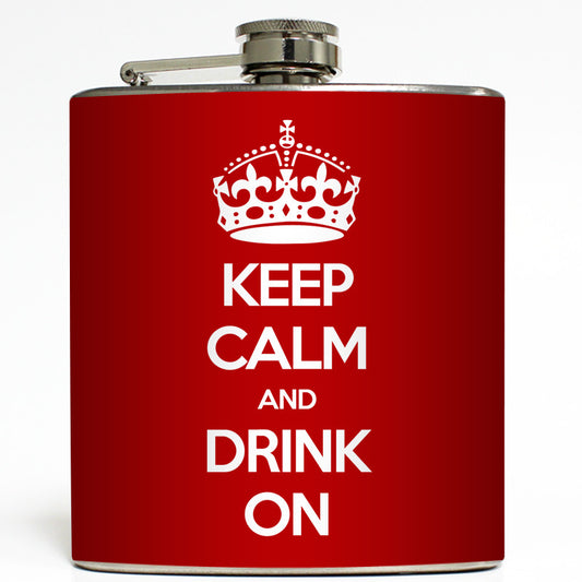 Keep Calm - Funny Flask