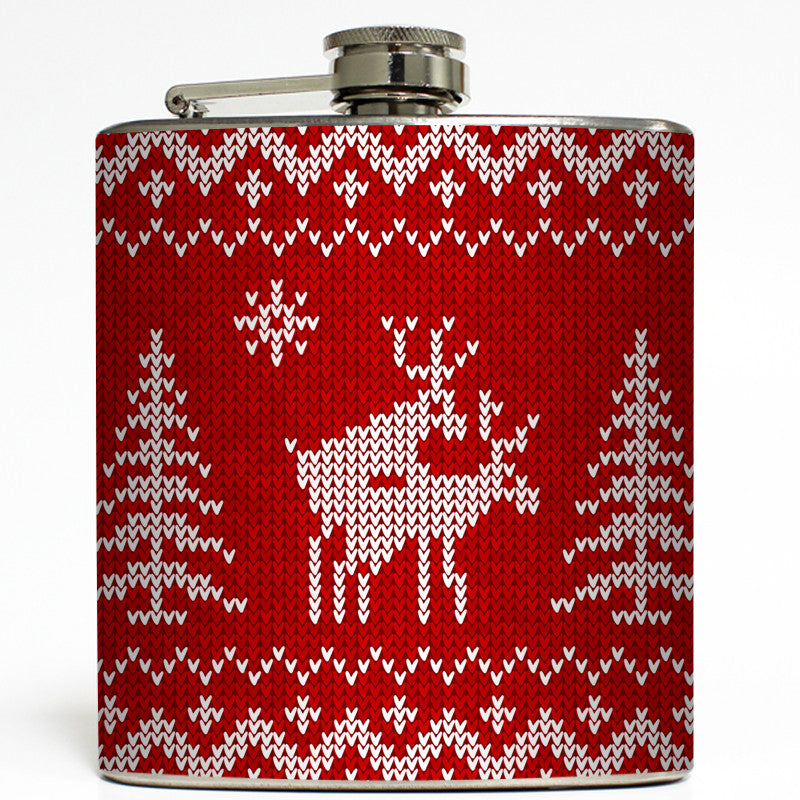 Elfed Up - Funny Christmas Flask