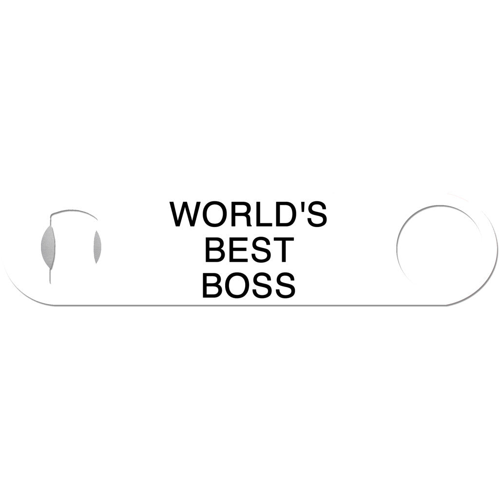 World's Best Boss - Funny Bottle Opener