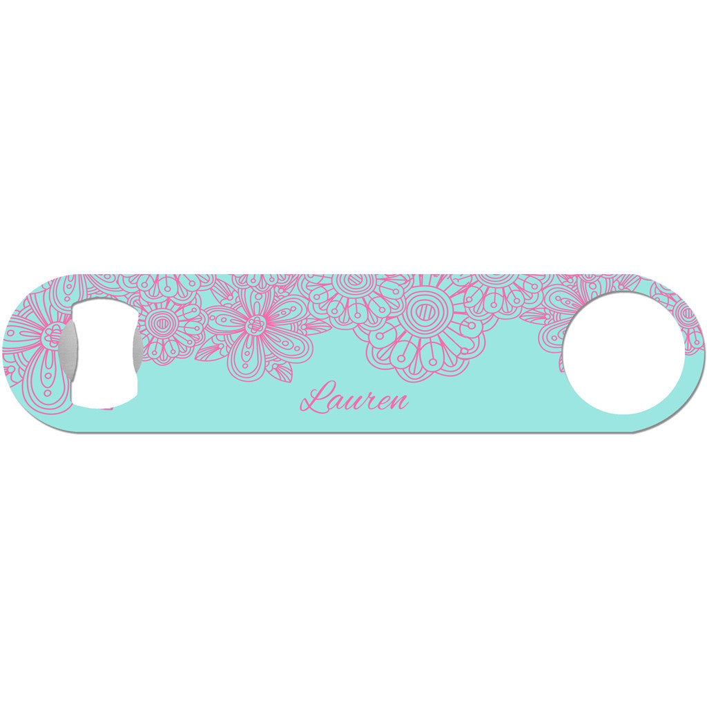 Averill - Floral Monogram Bottle Opener