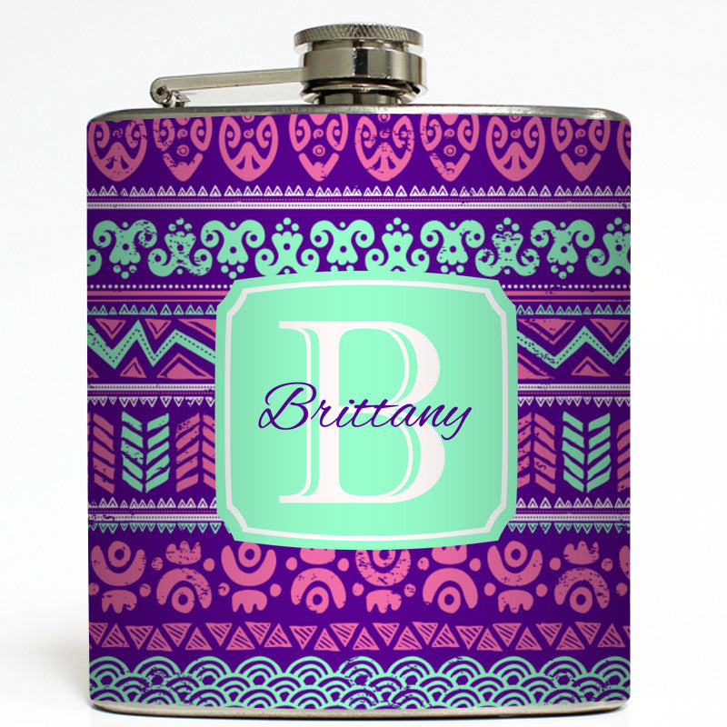 Matte Purple Powder Coated 6 Oz Flask – Fine Arc Custom Engraving