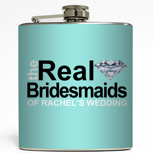 The Real Bridesmaids - Wedding Flask