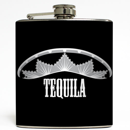 Tequila - Sombrero Flask