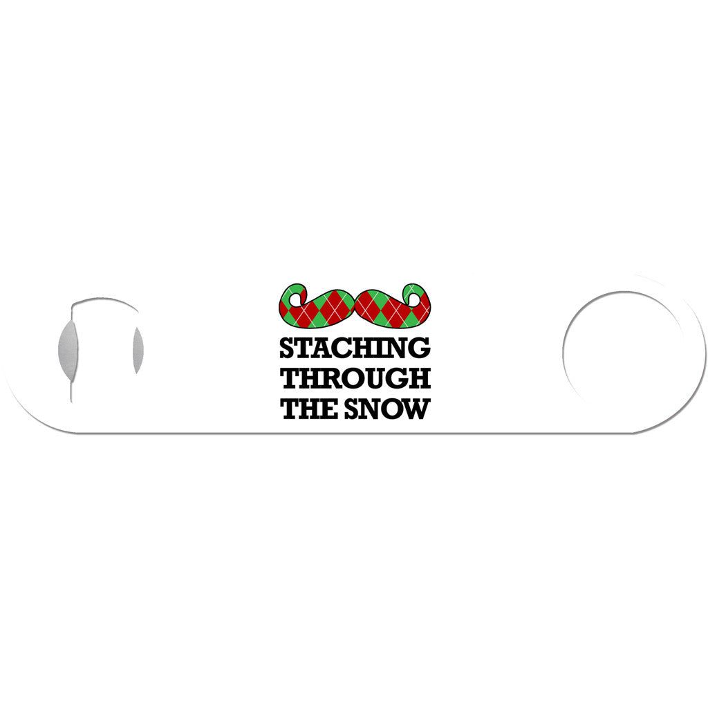 Staching Through The Snow - Christmas Bottle Opener