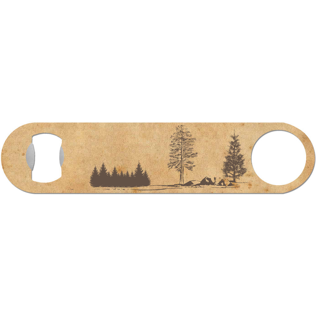 Rustic Landscape - Outdoors Bottle Opener