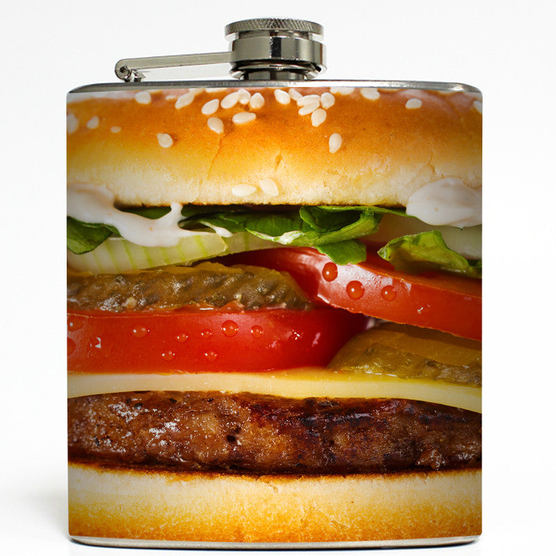 Cheeseburger - Burger Flask