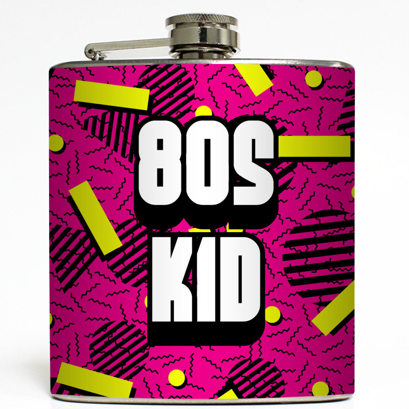 80s Kid - Funny Flask